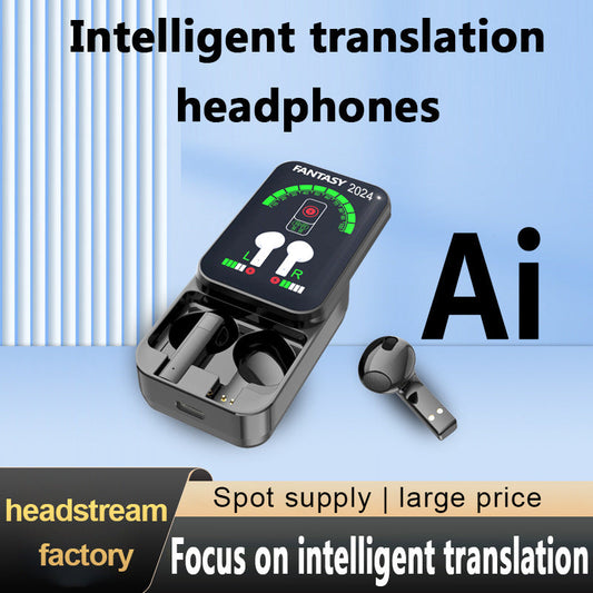 🔥Simultandolmetschen Bluetooth Wireless Translation Headset Binaural Synchronized Translator