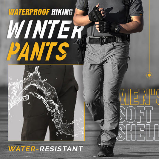 🎁2025 Neues Design👖Wasserdichte Softshell-Winterhose für Männer