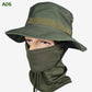 2-in-1-Camouflage-Angelhut und Maskenhalsband